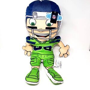 Northwest NFL Seattle Seahawks 28" Character Cloud Pals Pillow New with Tags